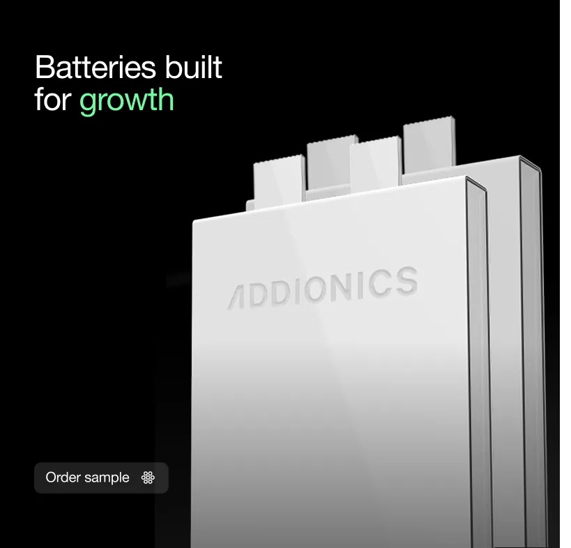 Hero composition — Batteries built for growth
