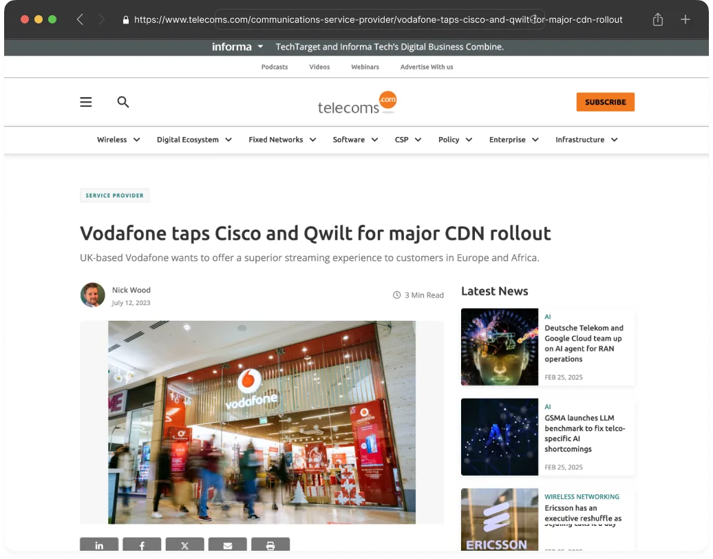 Industry coverage of the partnership